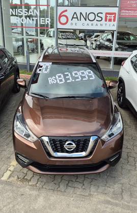 NISSAN KICKS 1.6 16V FLEXSTART SV 4P XTRONIC NISSAN KICKS 1.6 16V FLEXSTART SV 4P XTRONIC